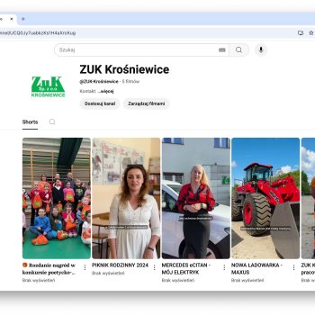 Jesteśmy na YouTube!