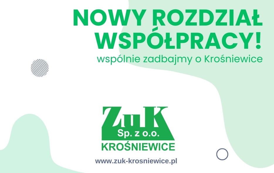 Świeży start z ZUK dla Krośniewic! Wspólny wysiłek, czystsze jutro.